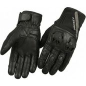 Ebakbak Motosiklet Eldiveni Deri Full Koruma %100 Leder Motorcu Eldiven Black - XL - Siyah