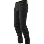 Ebakbak Motosiklet Pantolonu Likralı Esnek Kumaş Korumalı Kevlar Kot Motor Pantolon Jean Siyah - XL