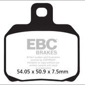 EBC FA266V Ducati Monster 696 Arka Fren Balatası