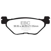 EBC SFA319 Yamaha Tmax 530 Standart Tek Renk Arka Fren Balatası