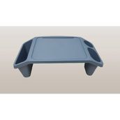 Ebru Home Pratik Laptop Çalışma Hobby Yatak Keyif Tablet Sehpası Çok Amaçlı Ders Çalışma Masası - 59 - Gri - Antrasit