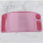 Ebru Home Pratik Laptop Çalışma Hobby Yatak Keyif Tablet Sehpası Çok Amaçlı Ders Çalışma Masası - 59 - Pembe