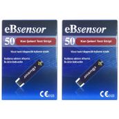 eBsensor Seker Olçüm Çubuğu Strip 2 x 50