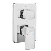 Eca 102167251-KDE Sıva Üstü 2 Yollu Royal Ankastre Banyo Bataryası
