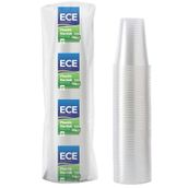 Ece 180 CC 100'lü Eko Otomat 1,4 GR Şeffaf Plastik Bardak