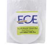 Ece 21 cm 100'lü Plastik Tabak