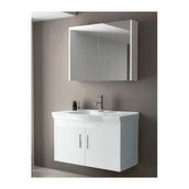 Ece Banyo Beyaz Gama 90 cm Banyo Dolabı