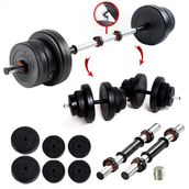 Ecgspor 22 kg Multifonksiyonel Halter ve Dambıl Seti