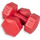 Ecgspor 2x5 kg Kırmızı Dambıl Seti
