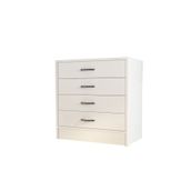 Eco Room Amor 4 Çekmeceli Şifonyer - Beyaz - 86 cm