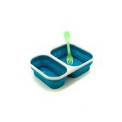 Eco Vessel Smashbox Çift Hazneli Katlanır Tabak