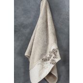 Ecocotton Masal Bej Kadın Bornoz