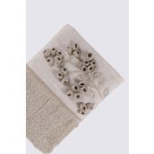 Ecocotton Masal Organik Pamuk El Bej 50x90 cm El Yüz Havlusu
