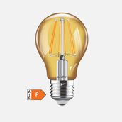 Ecolite Led Filament Gold A60 4.5W E27 1800K Led Ampul