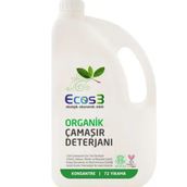 Ecos3 2500 ml 72 Yıkama Organik Ultra Konsantre Çamaşır Deterjanı
