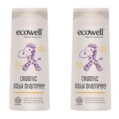 Ecowell 2x300 ml Bebek Şampuan