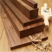 ECS Ahşap Ceviz Çıta Kereste Taslak 1x5 cm Planyalı Tahta