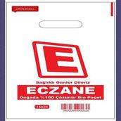 Eczane Poşetçisi Eczane Poşeti Mini Boy 15X25 ( 10 kg )
