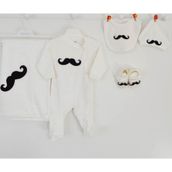 Eda Baby 7712 Lacivert 0-3 Ay Lüx 5'li Hastane Çıkış Seti