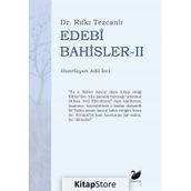 Edebi Bahisler - Rıfkı Tezcanlı
