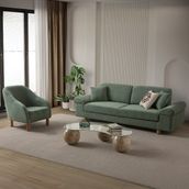 Edsy Home Armada 3+1 Koltuk Takımı - Yeşil
