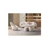Edsy Home Armoni 3+1 Koltuk Takımı Krem