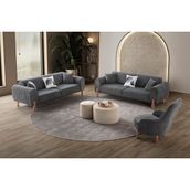 Edsy Home Armoni 3+3+1+1 Koltuk Takımı Antrasit