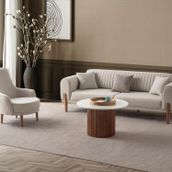 Edsy Home Galata 3+1 Koltuk Takımı Krem
