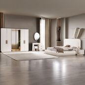 Edsy Home Nova Yatak Odası Takımı - Beyaz - 160x200