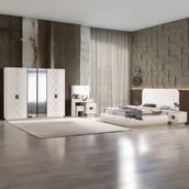 Edsy Home Opal Yatak Odası Takımı - Beyaz