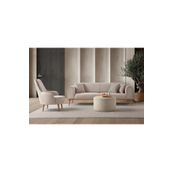 Edsy Home Rebull 3+1 Koltuk Takımı Sütlü Kahve