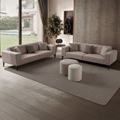 Edsy Home Regnar 3+3 Koltuk Takımı Sütlü Kahve Antrasit