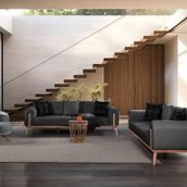 Edsy Home Riva 3+3+1 Koltuk Takımı Antrasit