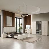 Edsy Home Vizyon Yatak Odası Takımı - Beyaz