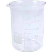 Edulab 2000 ml Kısa Form Cam Beherglas