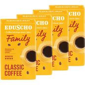Eduscho Family 4X250 gr Filtre Kahve Yoğun Aroma ve Dengeli Lezzet ile Taze Kahve Deneyimi