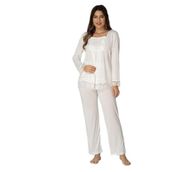 Effort EF3045EFR Ekru Hamile Lohusa Pijama Takımı