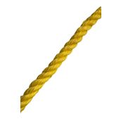 EgeÇelikHalat 16 Mm Yüzen Halat 3 Kollu Batmaz Halat Sarı 10 Metre