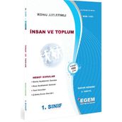 Egem Eğitim Yayınları AÖF 1. Sınıf İnsan ve Toplum Bahar Dönemi Konu Anlatımlı Soru Bankası