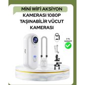 Eilo Luxe 1080P Wifi Spor Kamerası Su Geçirmez Mini Aksiyon Kamera - AA002C-67VM99