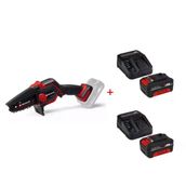 Einhell GE-PS 18/15 Li BL Solo Akülü Zincirli Budama Testeresi + 2x4 Ah Starter Kit Akü