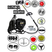 Eisenn Alman Black Eıs Rtx14 Pro Sırt Tırpan+ Akrobat Çapalama + Toprak Eşeleme 14 Parça Full Set