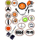 Eisenn German POWER-F15 453 Seri Yan Tırpan+ Akrobat Çapalama + Toprak Eşeleme 15 Parça Full Set - Renk