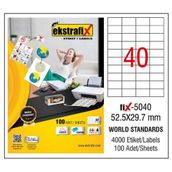 Ekstrafix Fix-5040 Lazer Etiket