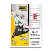 Ekstrafix Fix-5165 Lazer Etiket