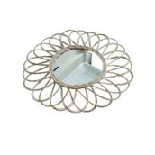 El YAPIMI, BAMBU RATTAN, HASIR ÇERÇEVELİ AYNA