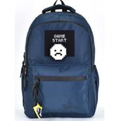 Elatae 51691 Lacivert Ortopedik Çok Gözlü Unisex Okul Sırt Çantası