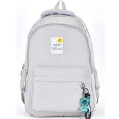 Elatae 51709 Gri Ortopedik Çok Gözlü Unisex Okul Sırt Çantası
