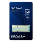 Elba 128 GB Beyaz-Mavi 2.0 Plastik USB Flash Bellek