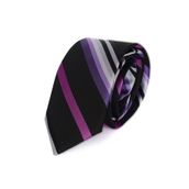 Elegante Cravatte Çizgili Desen Klasik Kalıp(8cm) Kravat